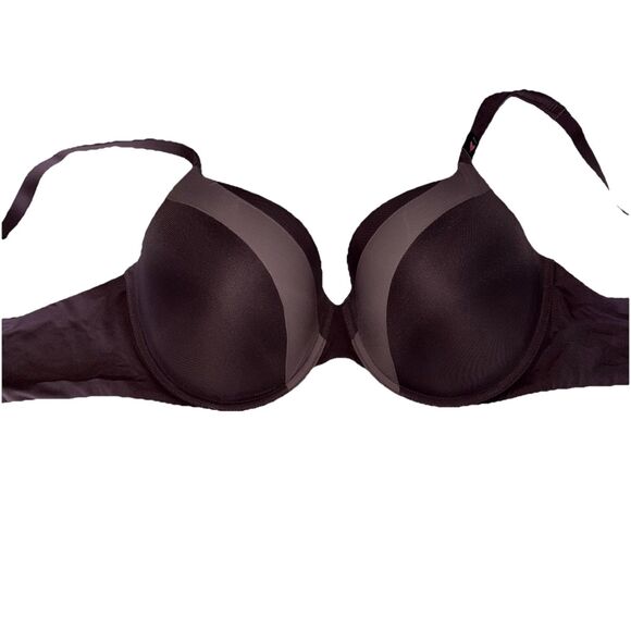 VICTORIA'S SECRET Body By Victoria Perfect Shape Brown Push-Up Bra 38DDD NWT - Picture 7 of 11